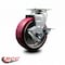 Service Caster 5 Inch Poly on Aluminum Swivel Caster with Roller Bearing and Brake SCC SCC-20S520-PAR-TLB - alternate 6